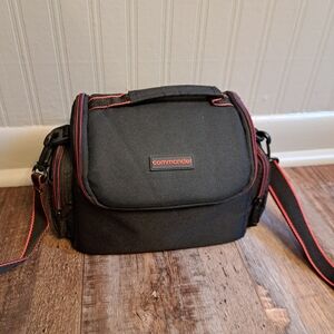 Commander Black and Red Camera Bag